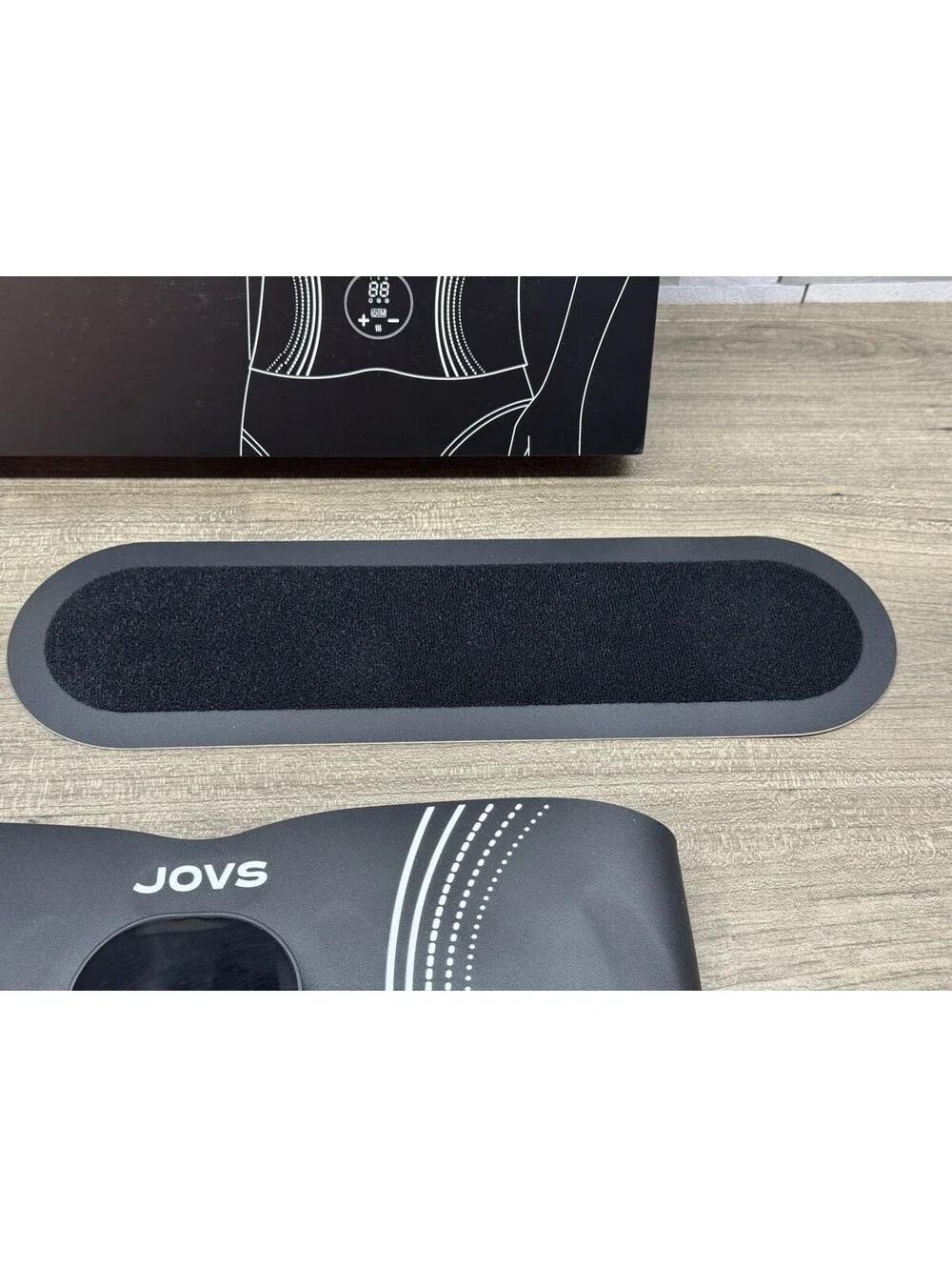 JOVS CoreEnergy EMS LED Light Therapy Belt, Portable 6 Settings Black -OPEN BOX